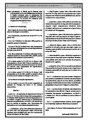 
Issue #23 of the Official Gazette of the People's Democratic Republic of Algeria • Page 1

            