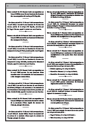 
Issue #24 of the Official Gazette of the People's Democratic Republic of Algeria • Page 1

            