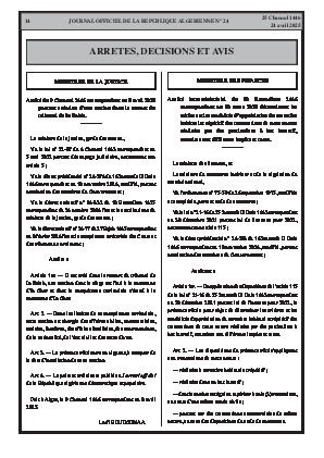 
Issue #24 of the Official Gazette of the People's Democratic Republic of Algeria • Page 1

            