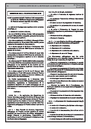 
Issue #24 of the Official Gazette of the People's Democratic Republic of Algeria • Page 1

            