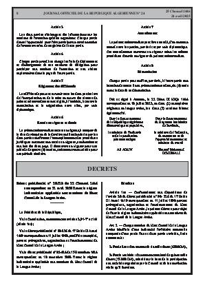 
Issue #24 of the Official Gazette of the People's Democratic Republic of Algeria • Page 1

            