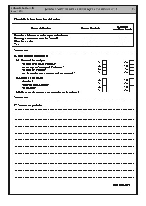 
Issue #27 of the Official Gazette of the People's Democratic Republic of Algeria • Page 1

            
