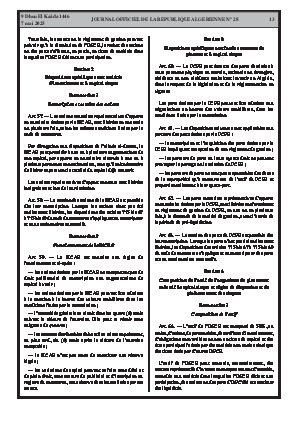 
N°28 du Journal officiel de la République Algérienne Démocratique et Populaire • Page 1

            