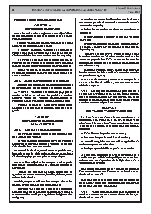 
N°28 du Journal officiel de la République Algérienne Démocratique et Populaire • Page 1

            