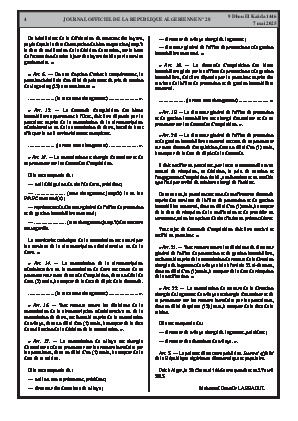 
N°28 du Journal officiel de la République Algérienne Démocratique et Populaire • Page 1

            