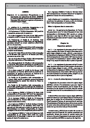 
N°28 du Journal officiel de la République Algérienne Démocratique et Populaire • Page 1

            
