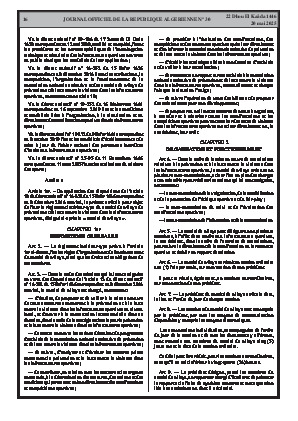 
N°30 du Journal officiel de la République Algérienne Démocratique et Populaire • Page 1

            