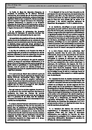 
Issue #33 of the Official Gazette of the People's Democratic Republic of Algeria • Page 1

            
