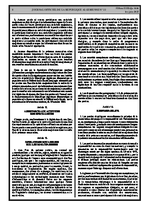 
Issue #33 of the Official Gazette of the People's Democratic Republic of Algeria • Page 1

            