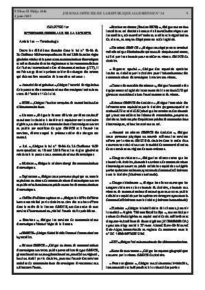
N°34 du Journal officiel de la République Algérienne Démocratique et Populaire • Page 1

            
