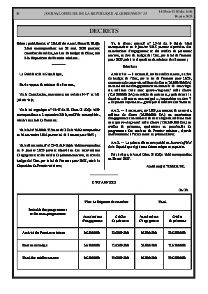 
N°35 du Journal officiel de la République Algérienne Démocratique et Populaire • Page 1

            