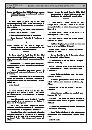 
N°35 du Journal officiel de la République Algérienne Démocratique et Populaire • Page 1

            