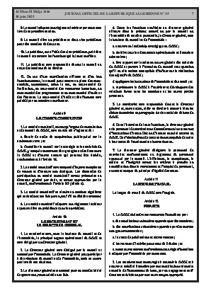 
N°35 du Journal officiel de la République Algérienne Démocratique et Populaire • Page 1

            