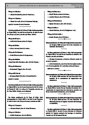 
N°40 du Journal officiel de la République Algérienne Démocratique et Populaire • Page 1

            