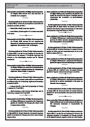 
N°40 du Journal officiel de la République Algérienne Démocratique et Populaire • Page 1

            