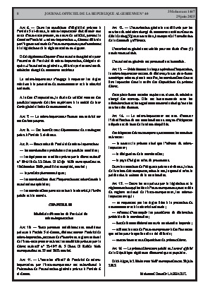 
N°40 du Journal officiel de la République Algérienne Démocratique et Populaire • Page 1

            