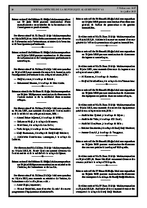 
N°41 du Journal officiel de la République Algérienne Démocratique et Populaire • Page 1

            