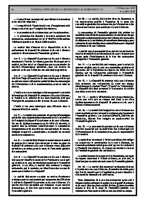 
N°41 du Journal officiel de la République Algérienne Démocratique et Populaire • Page 1

            