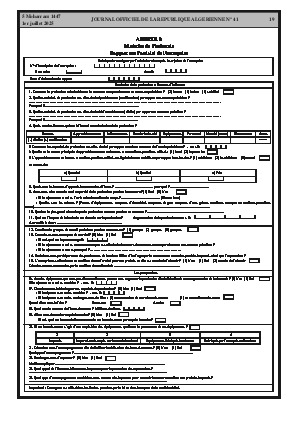 
N°41 du Journal officiel de la République Algérienne Démocratique et Populaire • Page 1

            