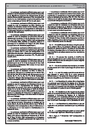 
N°42 du Journal officiel de la République Algérienne Démocratique et Populaire • Page 1

            