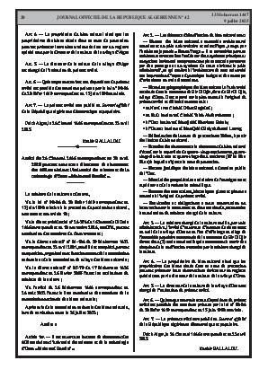 
N°42 du Journal officiel de la République Algérienne Démocratique et Populaire • Page 1

            