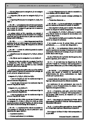 
Issue #43 of the Official Gazette of the People's Democratic Republic of Algeria • Page 1

            