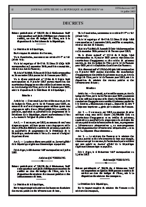 
N°44 du Journal officiel de la République Algérienne Démocratique et Populaire • Page 1

            