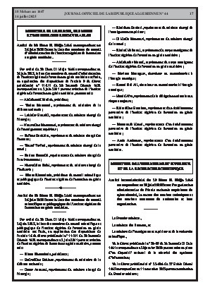 
N°44 du Journal officiel de la République Algérienne Démocratique et Populaire • Page 1

            
