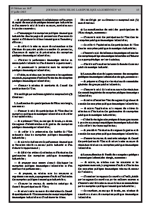 
N°45 du Journal officiel de la République Algérienne Démocratique et Populaire • Page 1

            