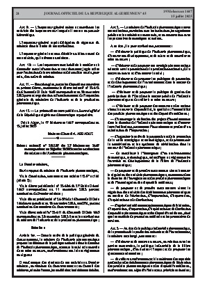 
N°45 du Journal officiel de la République Algérienne Démocratique et Populaire • Page 1

            