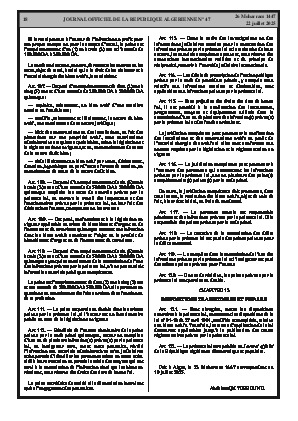 
N°47 du Journal officiel de la République Algérienne Démocratique et Populaire • Page 1

            