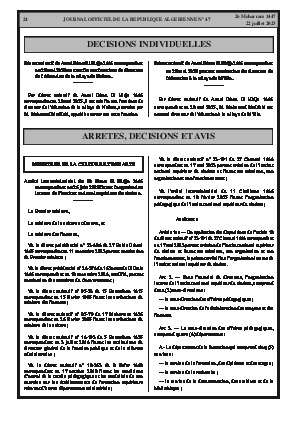 
N°47 du Journal officiel de la République Algérienne Démocratique et Populaire • Page 1

            
