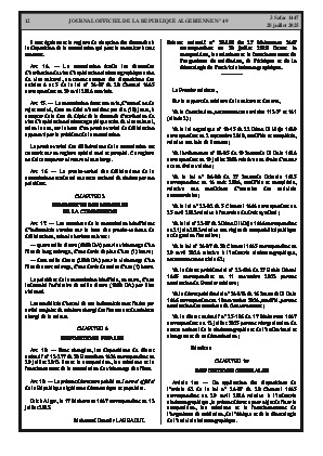 
N°49 du Journal officiel de la République Algérienne Démocratique et Populaire • Page 1

            