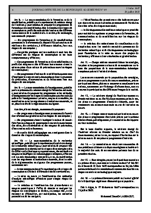 
N°49 du Journal officiel de la République Algérienne Démocratique et Populaire • Page 1

            