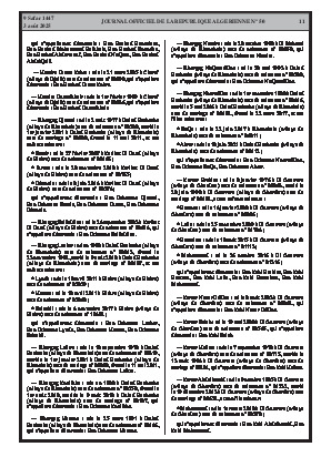 
N°50 du Journal officiel de la République Algérienne Démocratique et Populaire • Page 1

            