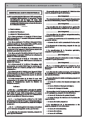 
N°50 du Journal officiel de la République Algérienne Démocratique et Populaire • Page 1

            