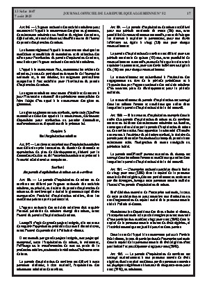 
N°52 du Journal officiel de la République Algérienne Démocratique et Populaire • Page 1

            