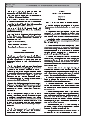 
N°52 du Journal officiel de la République Algérienne Démocratique et Populaire • Page 1

            