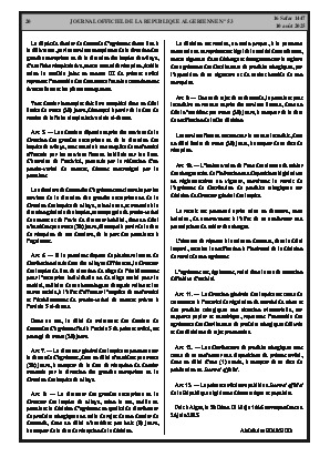 
Issue #53 of the Official Gazette of the People's Democratic Republic of Algeria • Page 1

            