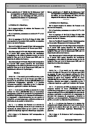 
Issue #56 of the Official Gazette of the People's Democratic Republic of Algeria • Page 1

            