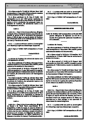 
N°60 du Journal officiel de la République Algérienne Démocratique et Populaire • Page 1

            