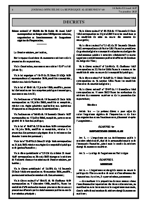 
N°60 du Journal officiel de la République Algérienne Démocratique et Populaire • Page 1

            