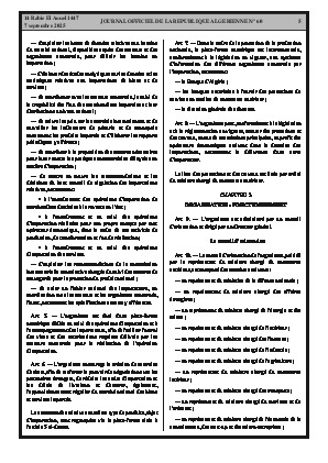 
N°60 du Journal officiel de la République Algérienne Démocratique et Populaire • Page 1

            