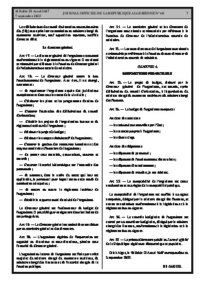 
N°60 du Journal officiel de la République Algérienne Démocratique et Populaire • Page 1

            