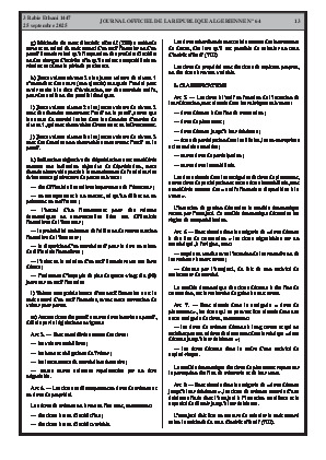 
N°64 du Journal officiel de la République Algérienne Démocratique et Populaire • Page 1

            