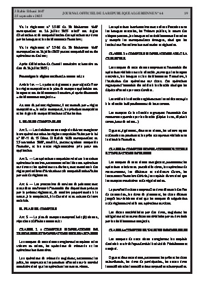 
N°64 du Journal officiel de la République Algérienne Démocratique et Populaire • Page 1

            