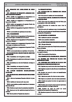 
N°64 du Journal officiel de la République Algérienne Démocratique et Populaire • Page 1

            