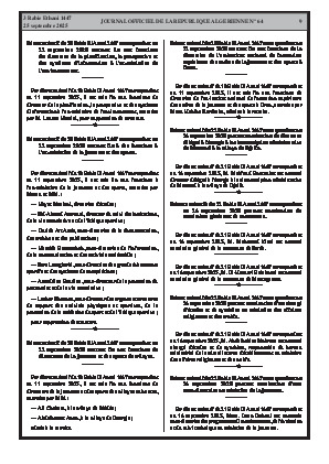 
N°64 du Journal officiel de la République Algérienne Démocratique et Populaire • Page 1

            