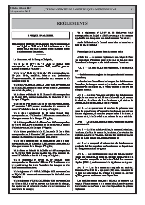 
N°65 du Journal officiel de la République Algérienne Démocratique et Populaire • Page 1

            