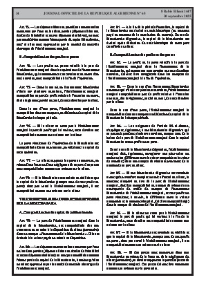 
N°65 du Journal officiel de la République Algérienne Démocratique et Populaire • Page 1

            